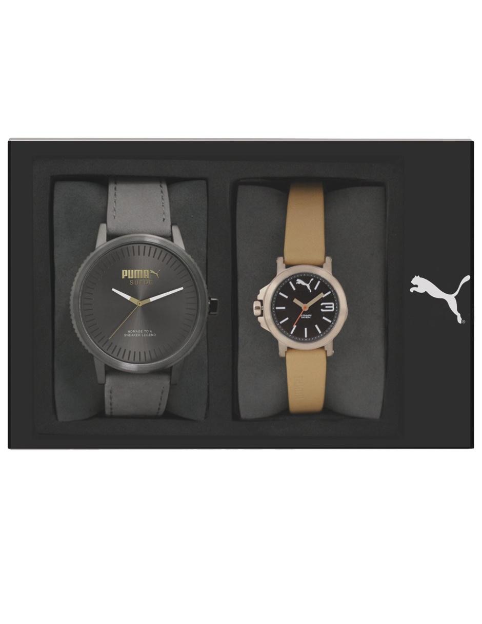 Box set de relojes para dama y caballero Puma Suede TWPU104100030 en  Liverpool